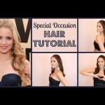 Special Occasion Hair Tutorial Inspired by Dianna Agron | Blair Fowler