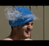 Swim Cap Trick in Slow Motion – The Slow Mo Guys