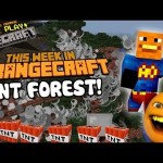 Orangecraft #1: TNT FOREST! (Annoying Orange Minecraft)