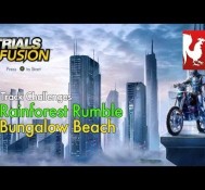 Trials Fusion – Rainforest Rumble – Bungalow Beach Track Challenge