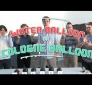 Water Balloon vs. Cologne Balloon (Game Show)