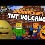 MINECRAFT TNT VOLCANO! – This Week In Orangecraft #4