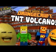 MINECRAFT TNT VOLCANO! – This Week In Orangecraft #4