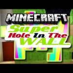 Minecraft: SUPER HOLE IN THE WALL! – 1.8 Snapshot Mini Game