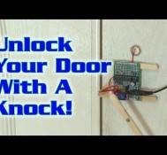 Unlock Your Door With A Knock!