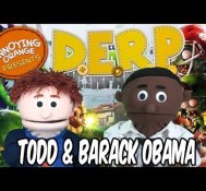 DERP: Obama Engages In Garden Warfare!