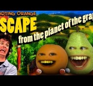 Annoying Orange HFA – Escape From the Planet of the Grapes (ft. Tobuscus)