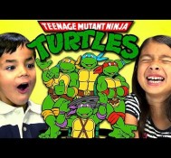 Kids React to Teenage Mutant Ninja Turtles