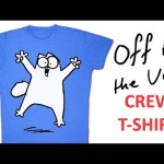 Simon’s Cat ‘Off to the Vet’ Indiegogo Crew T-shirt Perk!