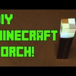 Flickering DIY Minecraft Torch!