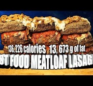 Fast Food Meatloaf Lasagna – Epic Meal Time