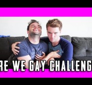 ARE WE GAY *CHALLENGE*! (with CHRIS THOMPSON)