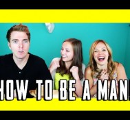 HOW TO BE A MAN *CHALLENGE*! (with LISBUG & ALEXIS G ZALL)