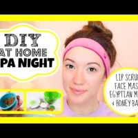 At Home Spa Night + Microdermabrasion! DIY Lip Scrub, Face Mask & Milk Bath Recipes! | Blair Fowler