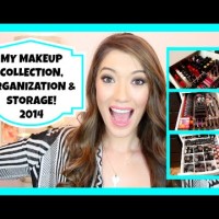 Makeup Collection, Storage & Organization + Nails, Hair and Skin Products! {Updated 2014}