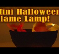Mini Halloween Flame Lamp!
