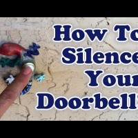 How to Silence Your Doorbell!