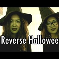 Reverse Halloween. If Witches, Zombies, and Ghosts dressed as humans