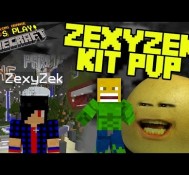 Annoying Orange Let’s Play Minecraft – ZexyZek Vs. Grapefruit KitPVP