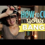 How to Cut Your Own Bangs