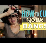 How to Cut Your Own Bangs