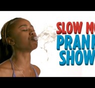 SURPRISE MILK PRANK! (Slow Mo Prank Show)