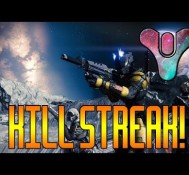 Destiny KILL STREAK! (Destiny PS4 Multiplayer Online KillStreak)