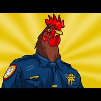 CHICKEN COP (Garry’s Mod Trouble in Terrorist Town)